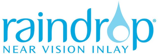 Raindrop Near Vision Inlay logo