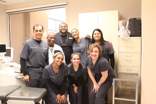 Ravens defensive tackle Brandon Williams with See Clearly staff