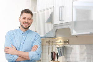 Man in Kitchen